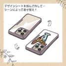 【Compos-Case】【彫姫】ドクロパフェ？（ホワイト）　和彫りデザイン