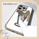 【Compos-Case】【彫姫】ドクロパフェ？（ホワイト）　和彫りデザイン