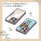 【Compos-Case】【彫姫】ドクロパフェ？（ライトブルー）　和彫りデザイン