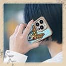 【Compos-Case】【彫姫】ドクロパフェ？（ライトブルー）　和彫りデザイン