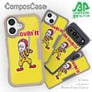 【Compos-Case】【彫姫】I'm lovin'it（イエロー）　和彫りデザイン