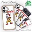 【Compos-Case】【彫姫】I'm lovin'it（ホワイト）　和彫りデザイン