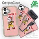 【Compos-Case】【彫姫】I'm lovin'it（ピンク）　和彫りデザイン