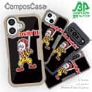 【Compos-Case】【彫姫】I'm lovin'it（ブラック）　和彫りデザイン