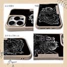 【Compos-Case】【彫姫】鬼　和彫りデザイン