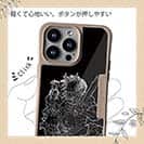 【Compos-Case】【彫姫】鬼　和彫りデザイン