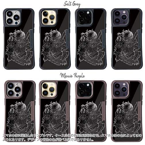 【Compos-Case】【彫姫】鬼　和彫りデザイン