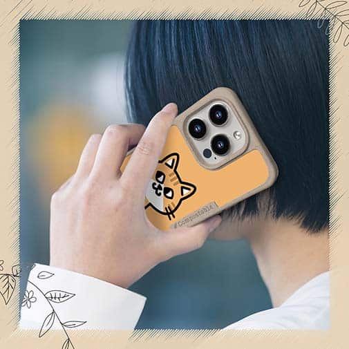 【Compos-Case】【ワカボンド】WAKAMAKAシリーズ 猫のチャトラニャ