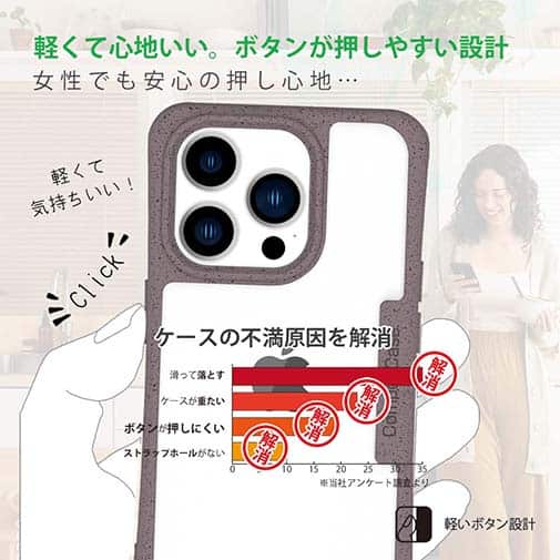 【Compos-Case】コンポスケース iPhone15 Pro専用