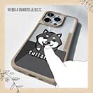 【Compos-Case】柴犬のかまってアピール_黒柴(wakat)