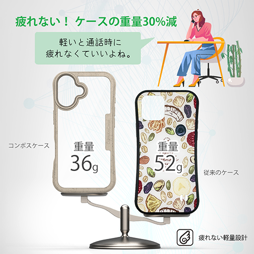 【Compos-Case】コンポスケース iPhone16専用