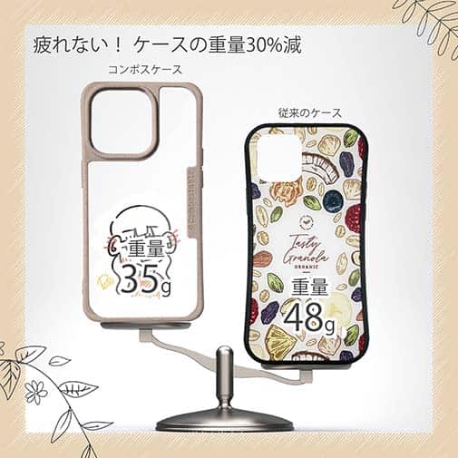 【Pariko】【Compos-Case】ステッカー風女の子