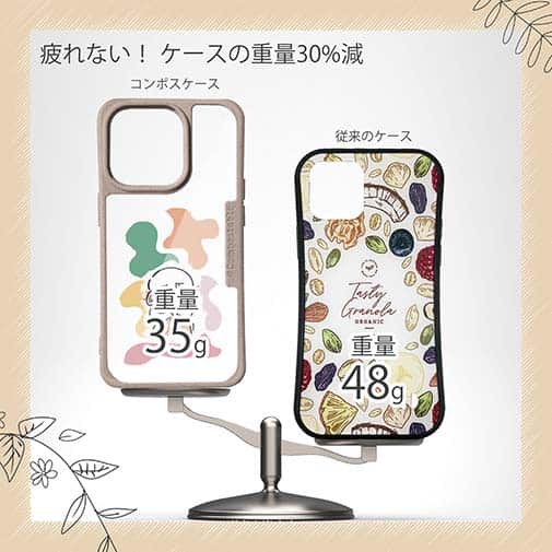 【Pariko】【Compos-Case】ステッカー風カラフル女の子ver