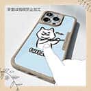 【Compos-Case】柴犬のイヤだー_白柴(wakat)