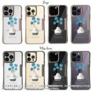 【Compos-Case】北欧デザイン 青い花