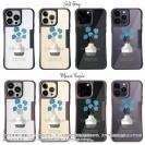 【Compos-Case】北欧デザイン 青い花