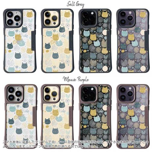 【Compos-Case】北欧デザイン 猫と花