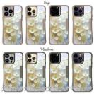 【Compos-Case】オイルペイント 黄色と青の花畑