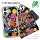 【Compos-Case】【釣りざんまい】エギに釣られるアオリイカ_ビビッドカラー