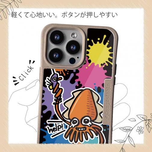 【Compos-Case】【釣りざんまい】エギに釣られるアオリイカ_ビビッドカラー