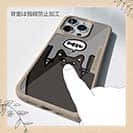 【Compos-Case】ワーイなネコ_黒猫(wakat)