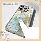 【Compos-Case】オイルペイント 青い花