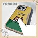 【Compos-Case】何か気になる柴犬_赤柴(wakat)