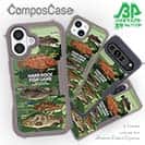 【Compos-Case】【FISH MAN】ハードロックフィッシュゲーム グリーン No2