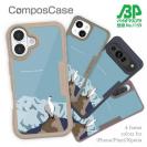 【Compos-Case】【FISH MAN】山シリーズ「雷鳥／冬のオス　遠き雪山」