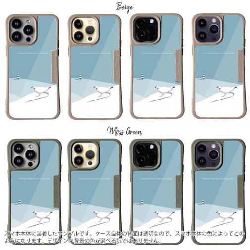 【Compos-Case】【FISH MAN】山シリーズ「雷鳥／冬のオス　雪原ダッシュ！」