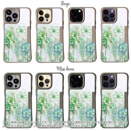 【Compos-Case】プラスチックフラワー グリーンNo1