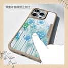 【Compos-Case】プラスチックフラワー ブルーNo1