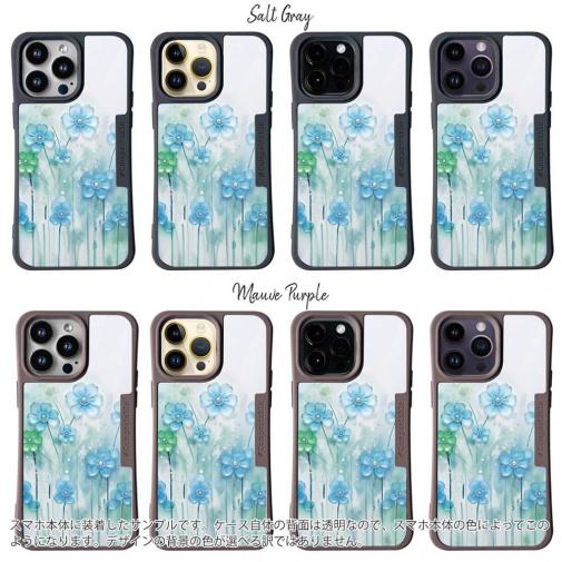 【Compos-Case】プラスチックフラワー ブルーNo1