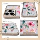【Compos-Case】日本の花画風 ピンク