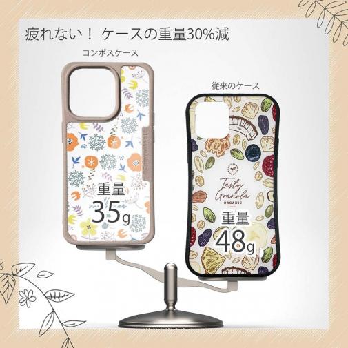 【Compos-Case】北欧デザイン 春の花