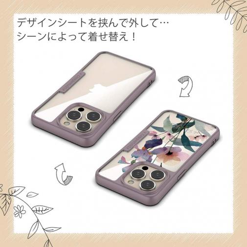 【Compos-Case】くすみカラーFlower No1