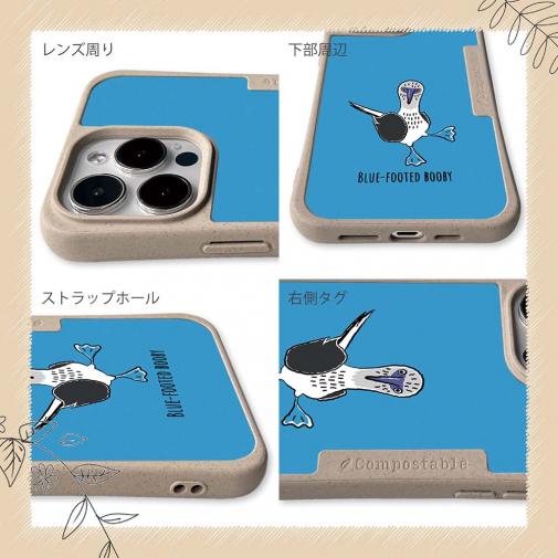 【Compos-Case】とぼけた顔のアオアシカツオドリ(wakat)