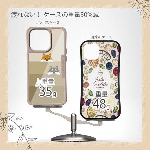 【Compos-Case】柴犬たちのひょっこり顔出し(wakat)