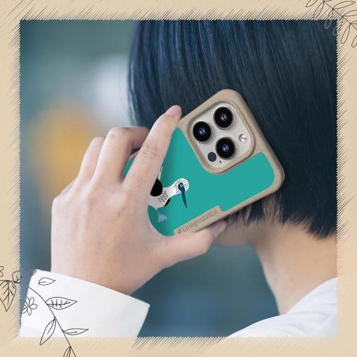 【Compos-Case】ポップなアオアシカツオドリ(wakat)(wakat)