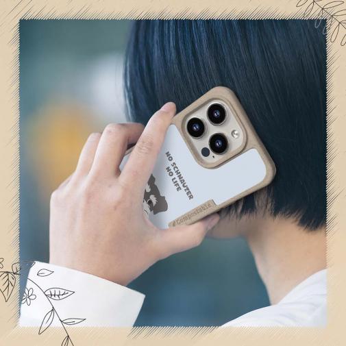 【Compos-Case】何か気になるミニチュアシュナウザー_ソルト＆ペッパー_くすみカラー(wakat)