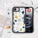 【和紙+コンポス】朝顔と鳥