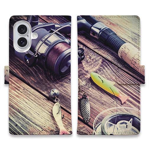 【手帳型】釣りの準備 オールドスタイル