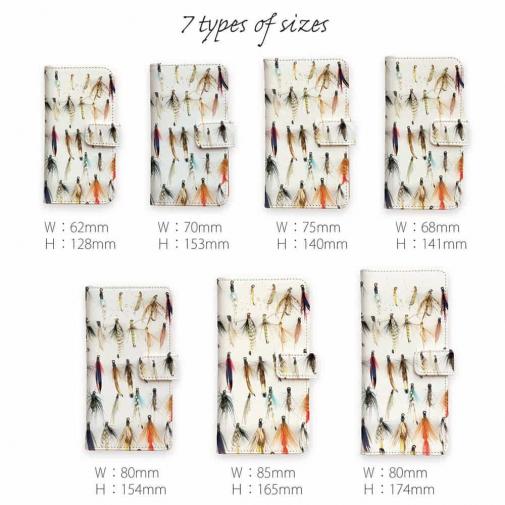 【手帳型】フライのパターン