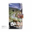 【手帳型】ビッグバス! BLACK BASS