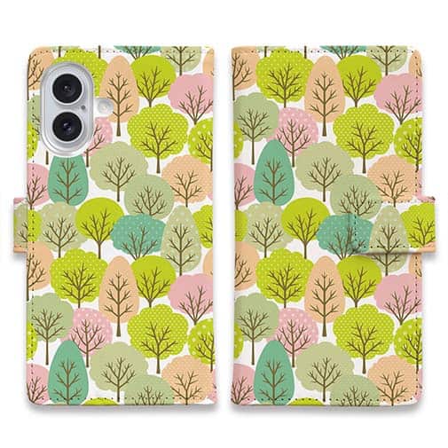 春の森 イラスト