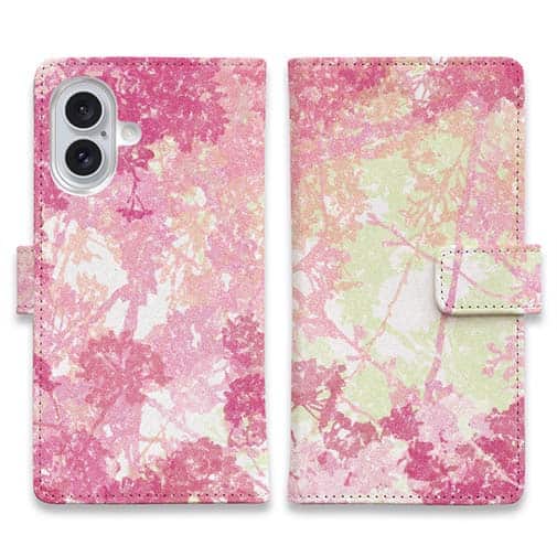 【手帳型】パステルなさくら