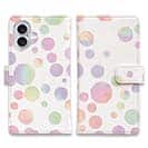 【手帳型】手書き風ドット