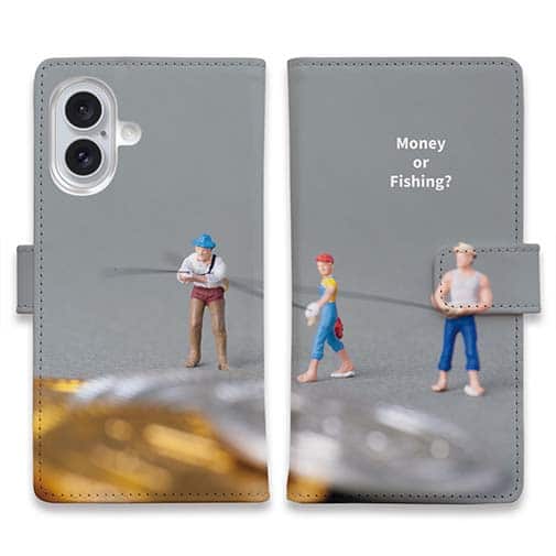 【手帳型】釣りとお金