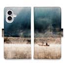 【手帳型】霧の湖上