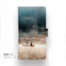 【手帳型】霧の湖上